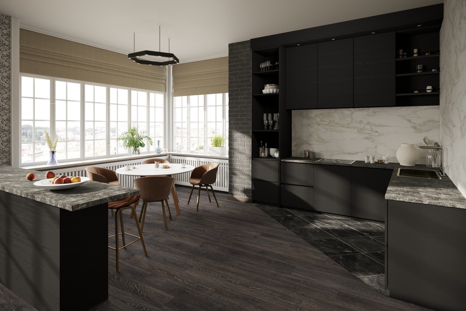 Projekt: Foli Pierotto Wizualizacja: ik. Studio Lokalizacja: Włochy, Mediolan