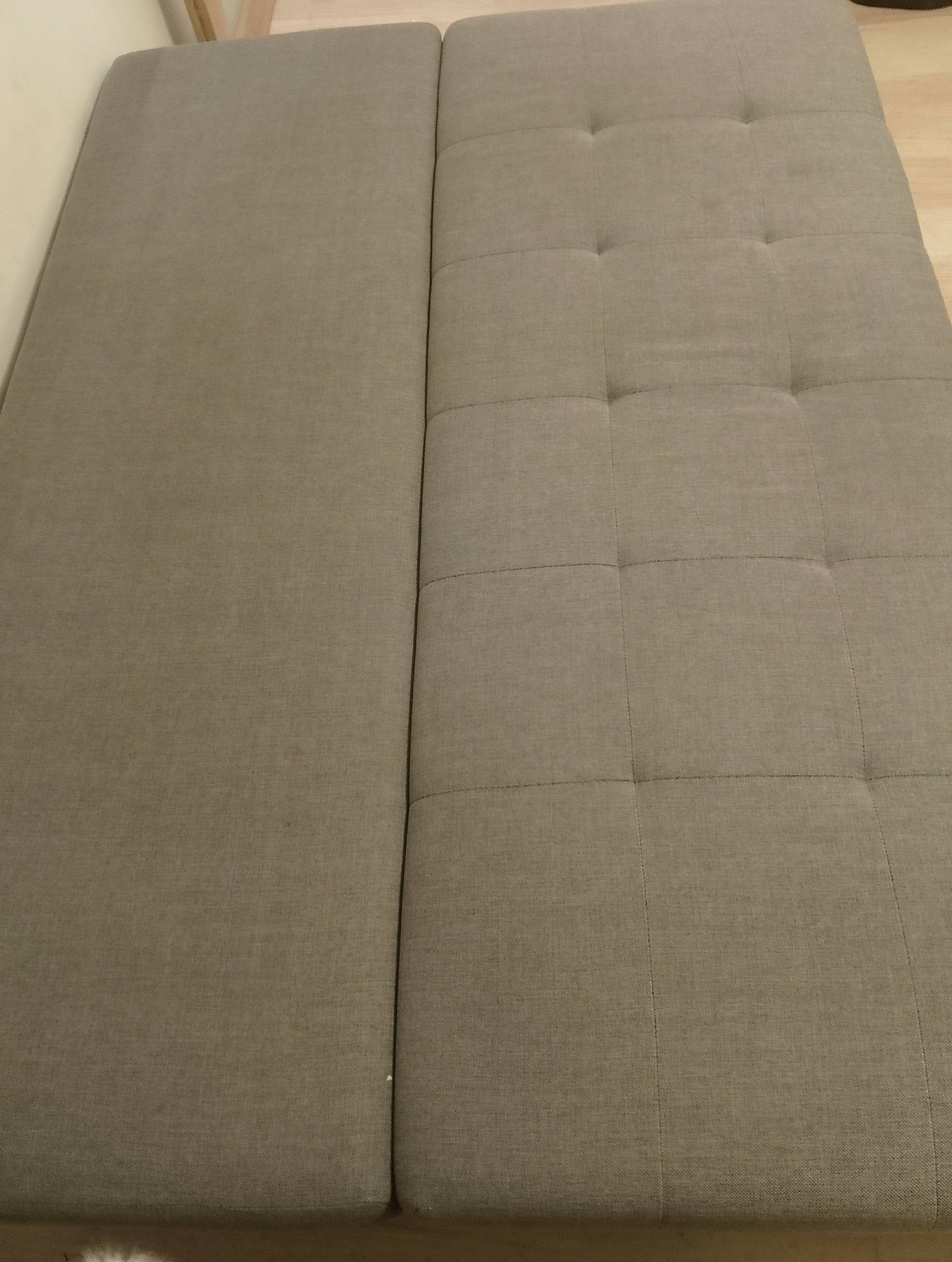 Wersalka po czyszczeniu