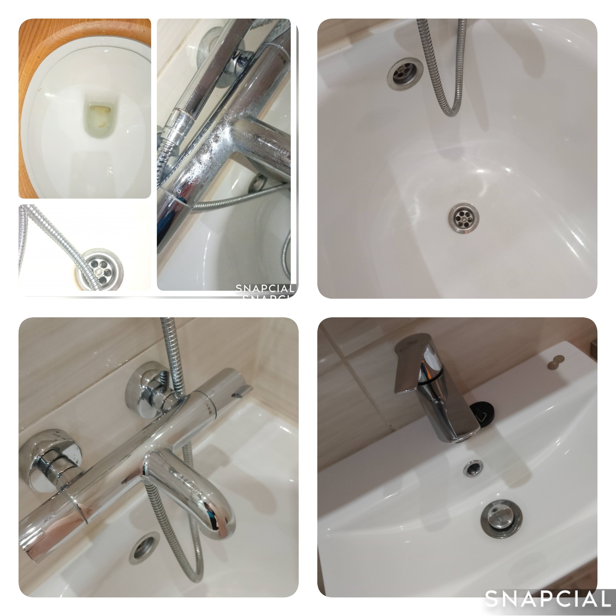 Armatura czyszczona po wynajmie lokatorskim