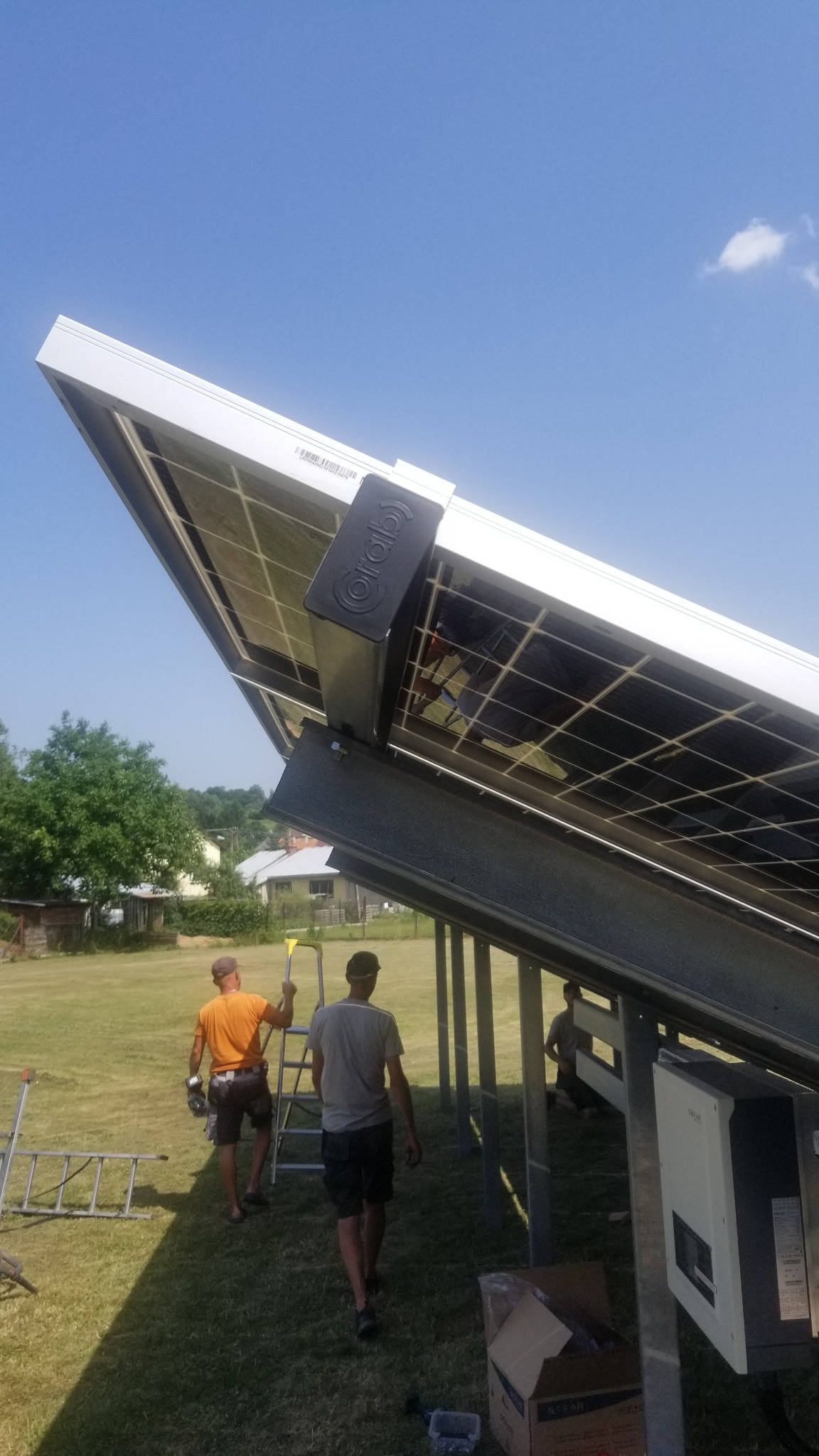 Konstrukcja montażowa na gruncie