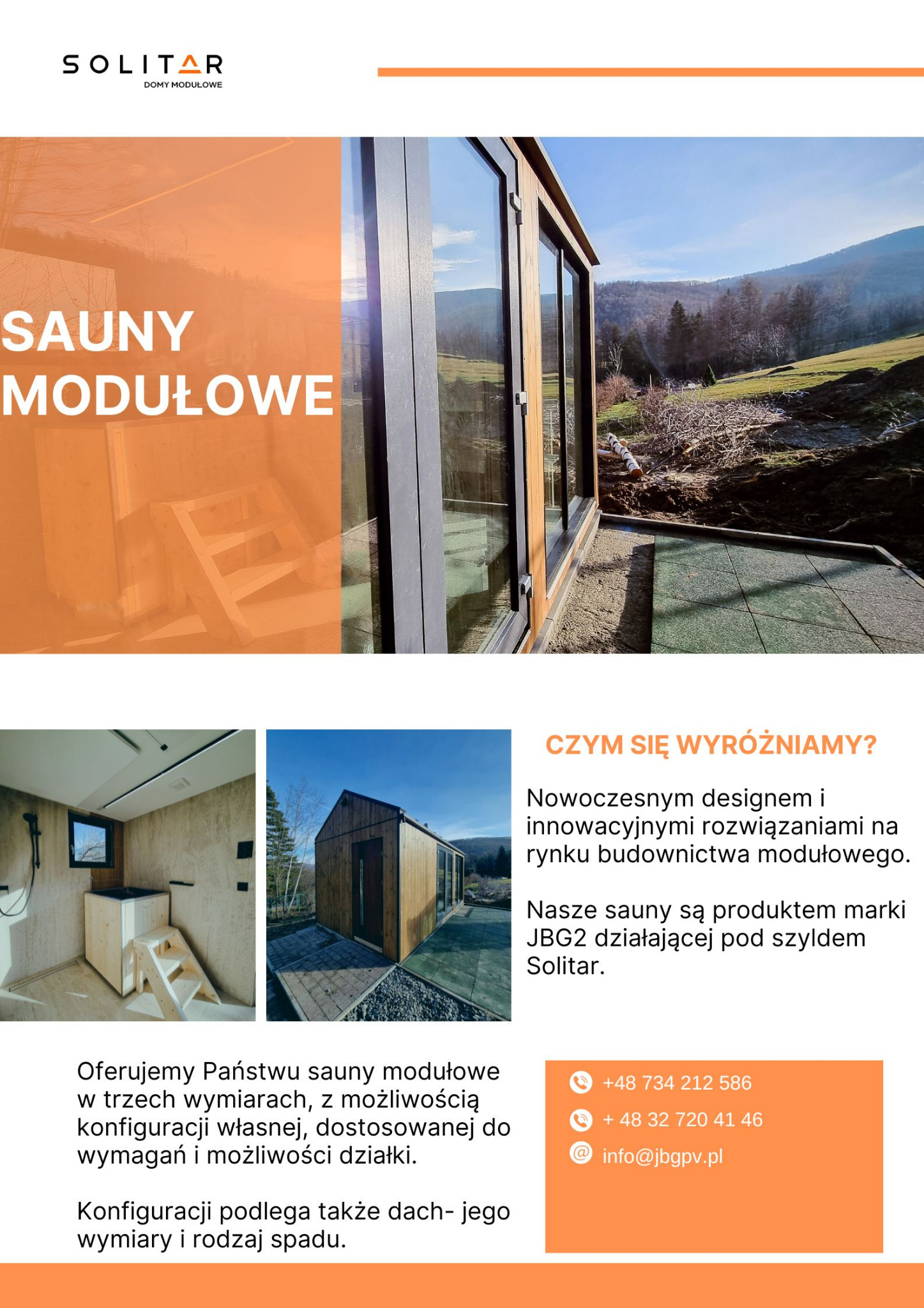 Ulotka dla firmy Solitar.