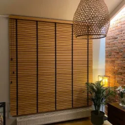 Żaluzje drewniane 50mm.