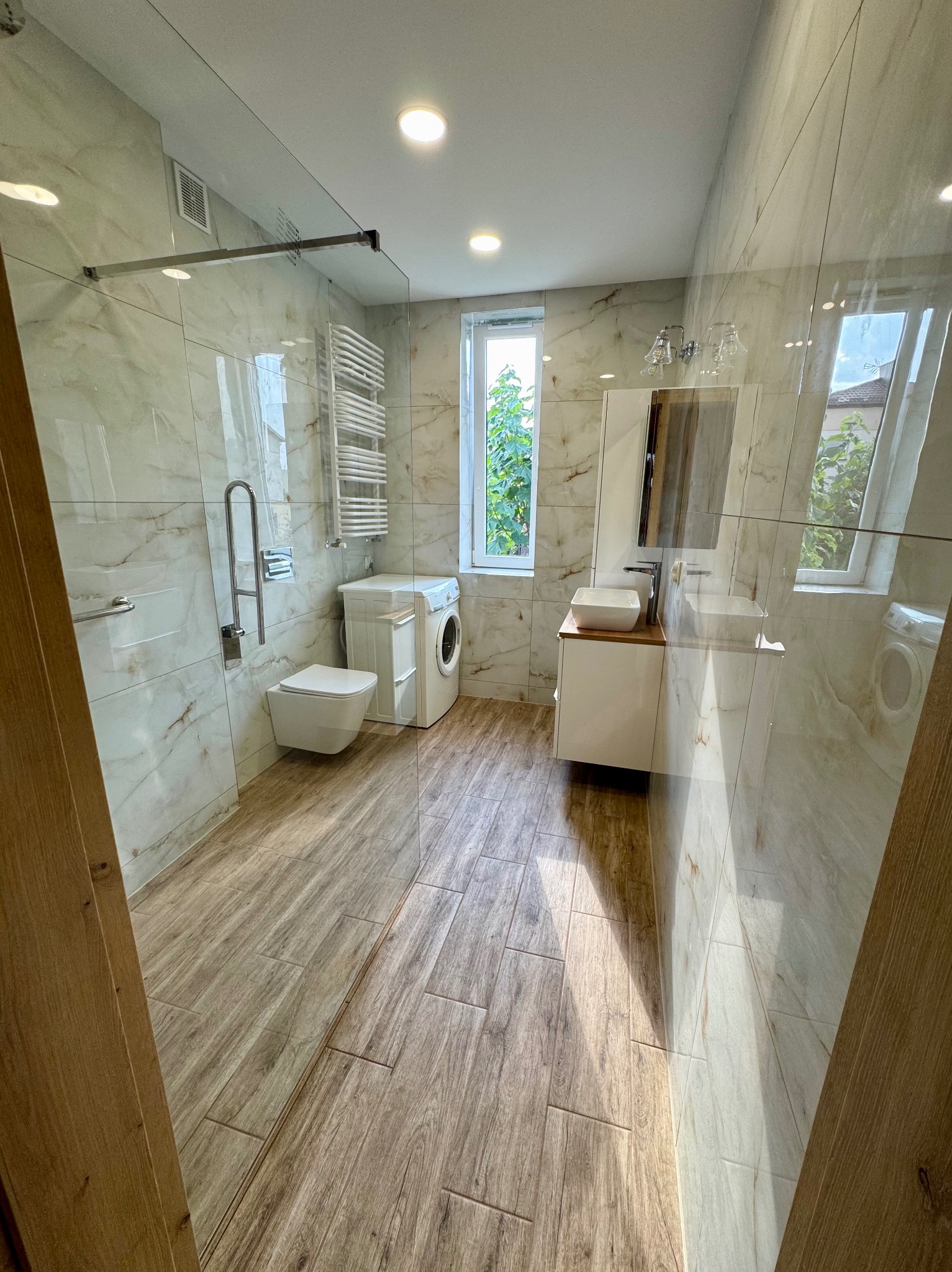 Nowoczesna łazienka po kompleksowym remoncie – Zamość