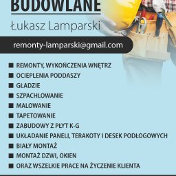 Usługi remontowo-budowlane Łukasz Lamparski - Wybitny Malarz Włocławek