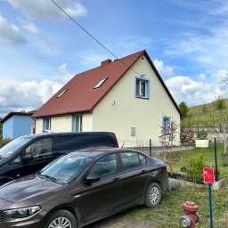 MICHAŁ DEMBEK USŁUGI BUDOWLANE - Przed domem Tuchola