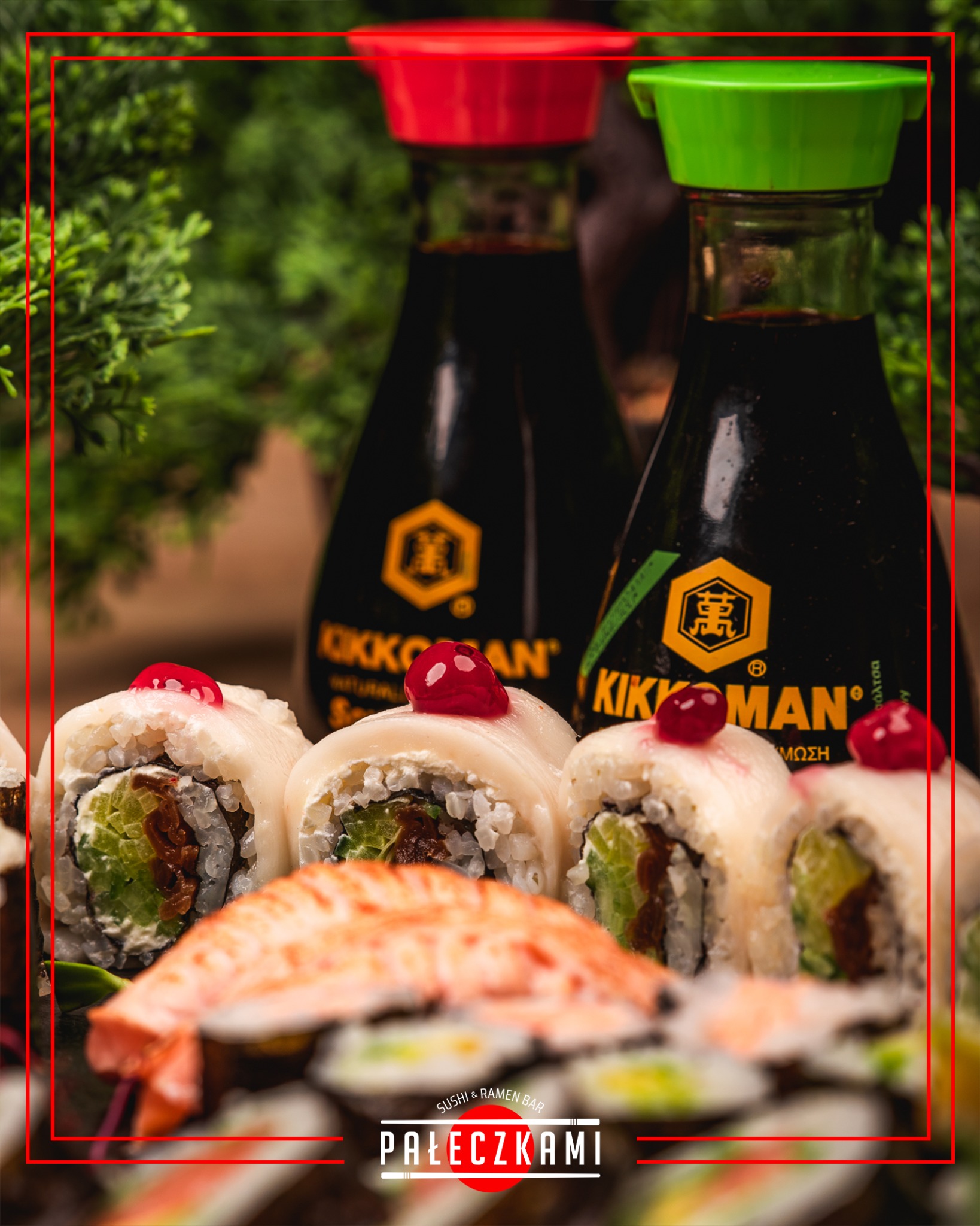 Oprawa graficzna Social Media restauracji Pałeczkami Sushi Lublin