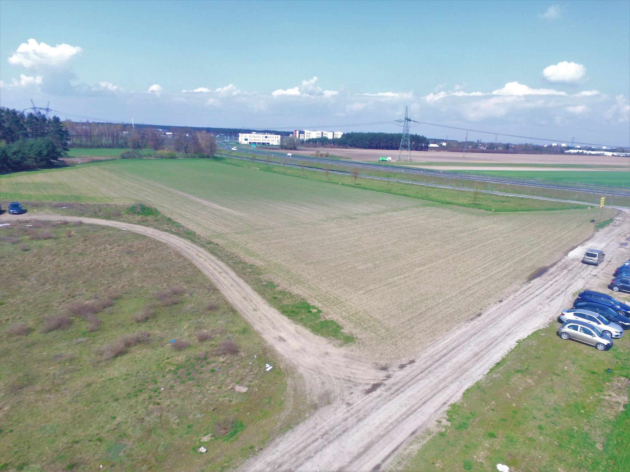 Działka przemysłowa o pow. 1,7 ha przy S11 - Zakrzewo (Poznań-Ławica)