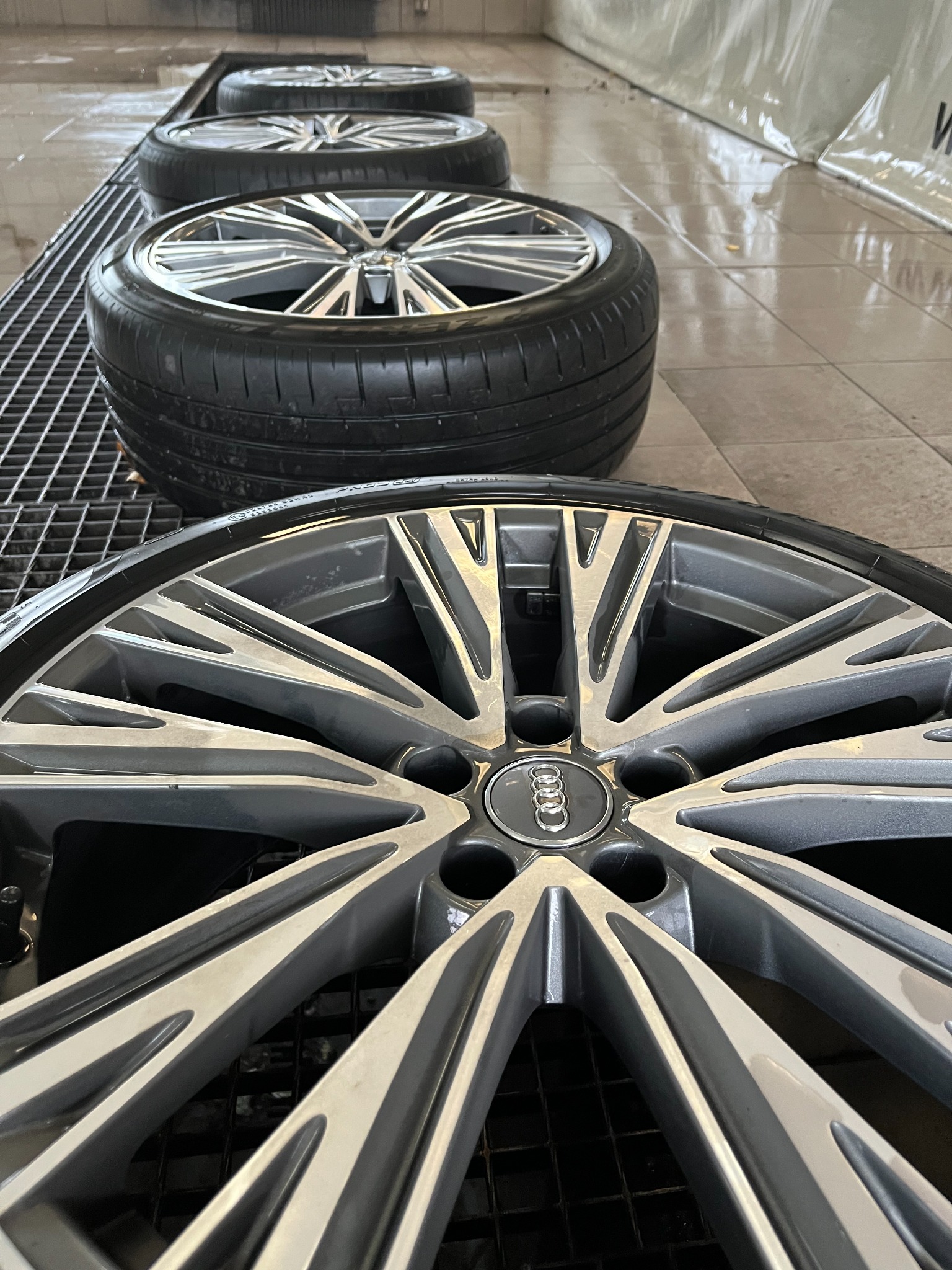 Mycie felg bez demontażu, wymiana kół i opon