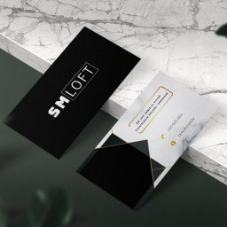 Projekt wizytówki dla firmy SM LOFT