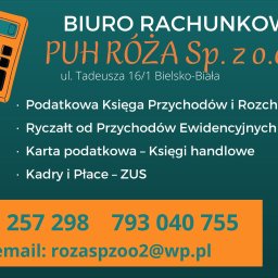 P.U.H RÓŻA Sp. z o.o. - Sprawozdania Finansowe Bielsko-Biała