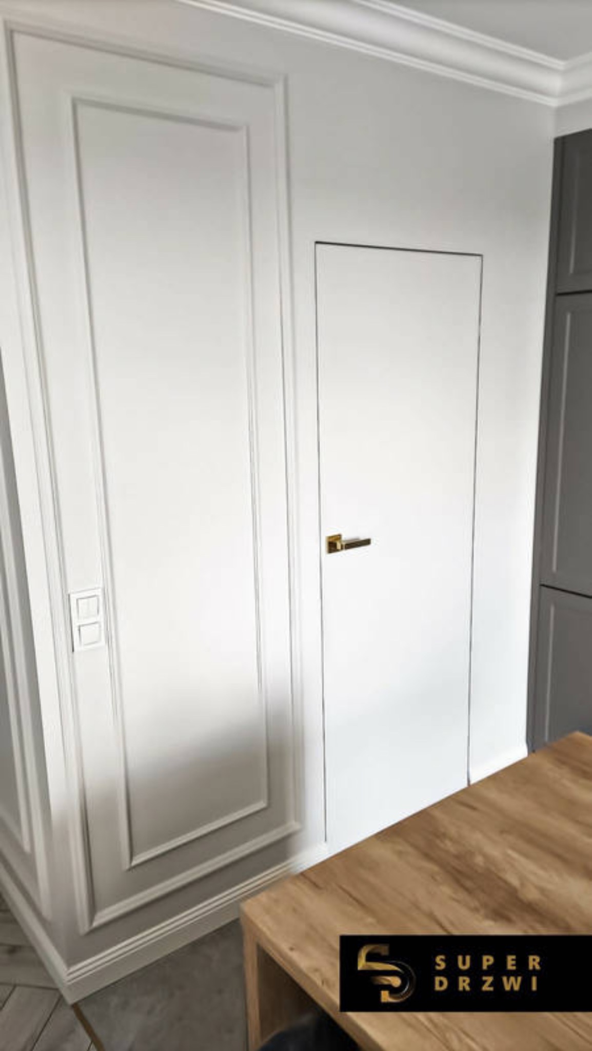 Drzwi pokojowe ukryte