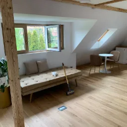 Zaadoptowany strych oddany do użytku.