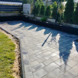 Układanie kostki brukowej Niemce 2