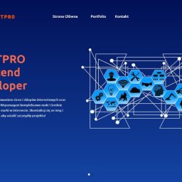 strona internetowa ematpro.dev, ematpro frontend developer