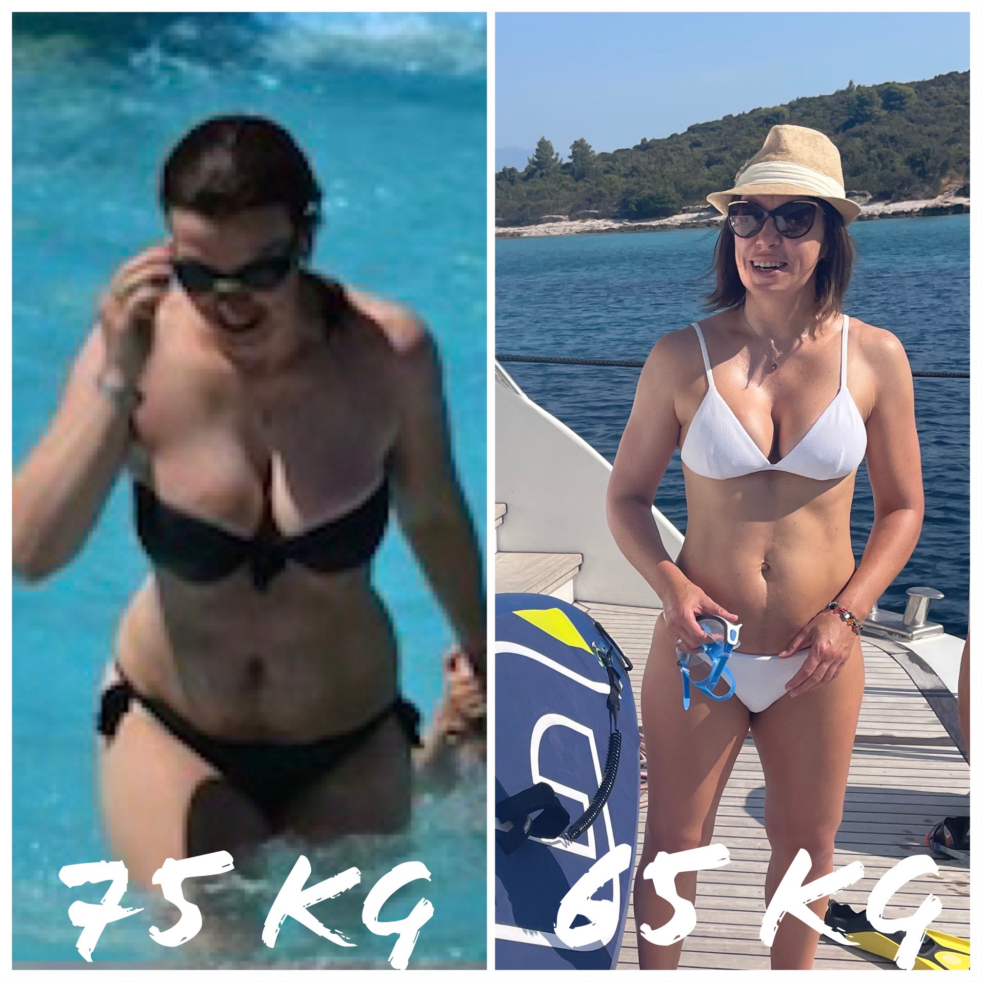 Obwody mocno w dół i jędrniejsze ciało u Angeliki w 2 miesiące!