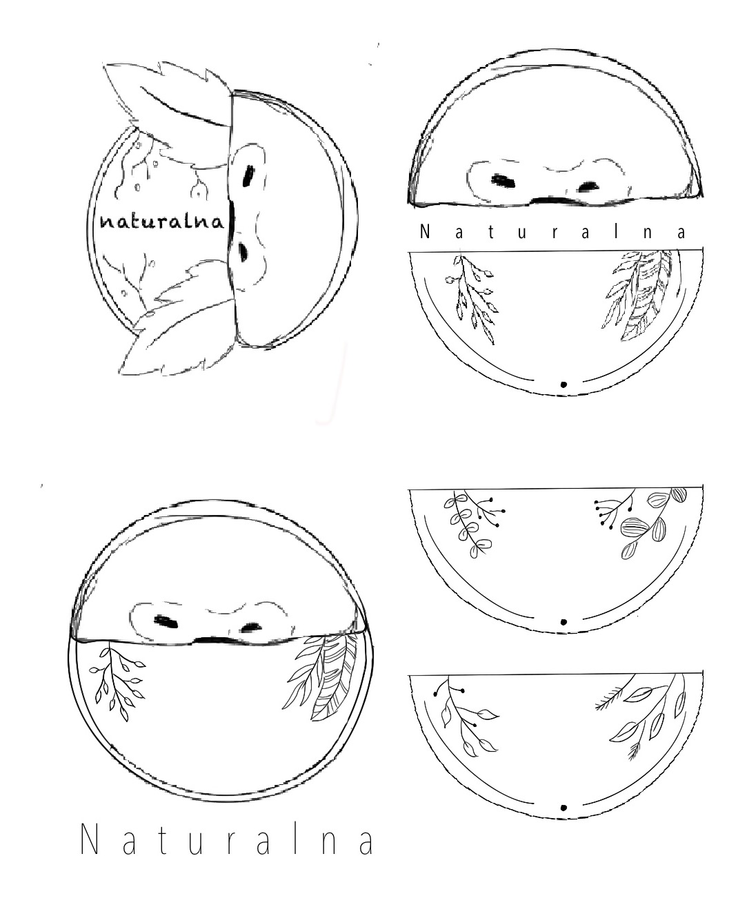 Projekt logo pod gastronomie