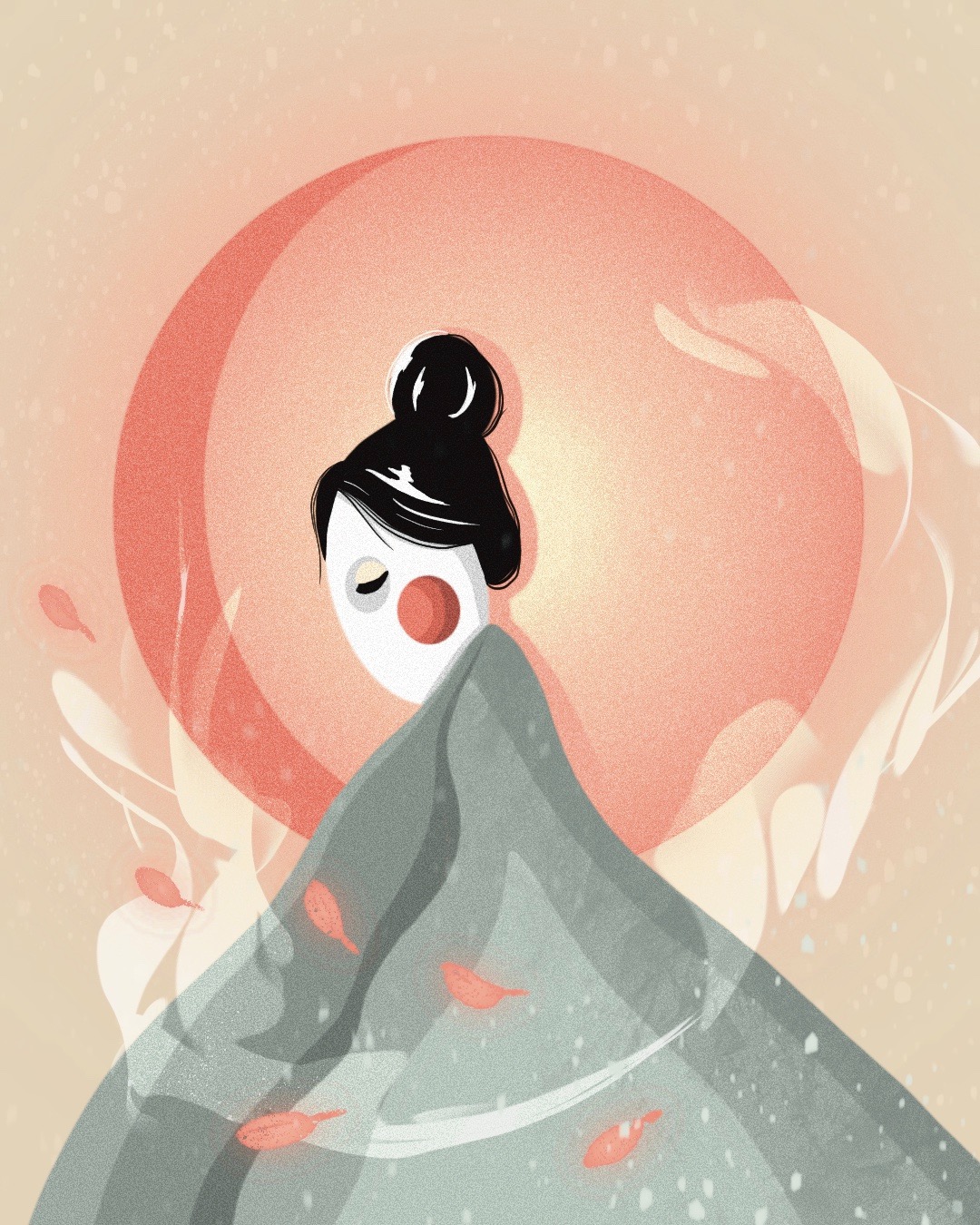 Połączenie mangi z wektorem