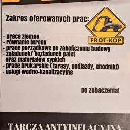 Frot-kop - Układanie Bruku Lubin