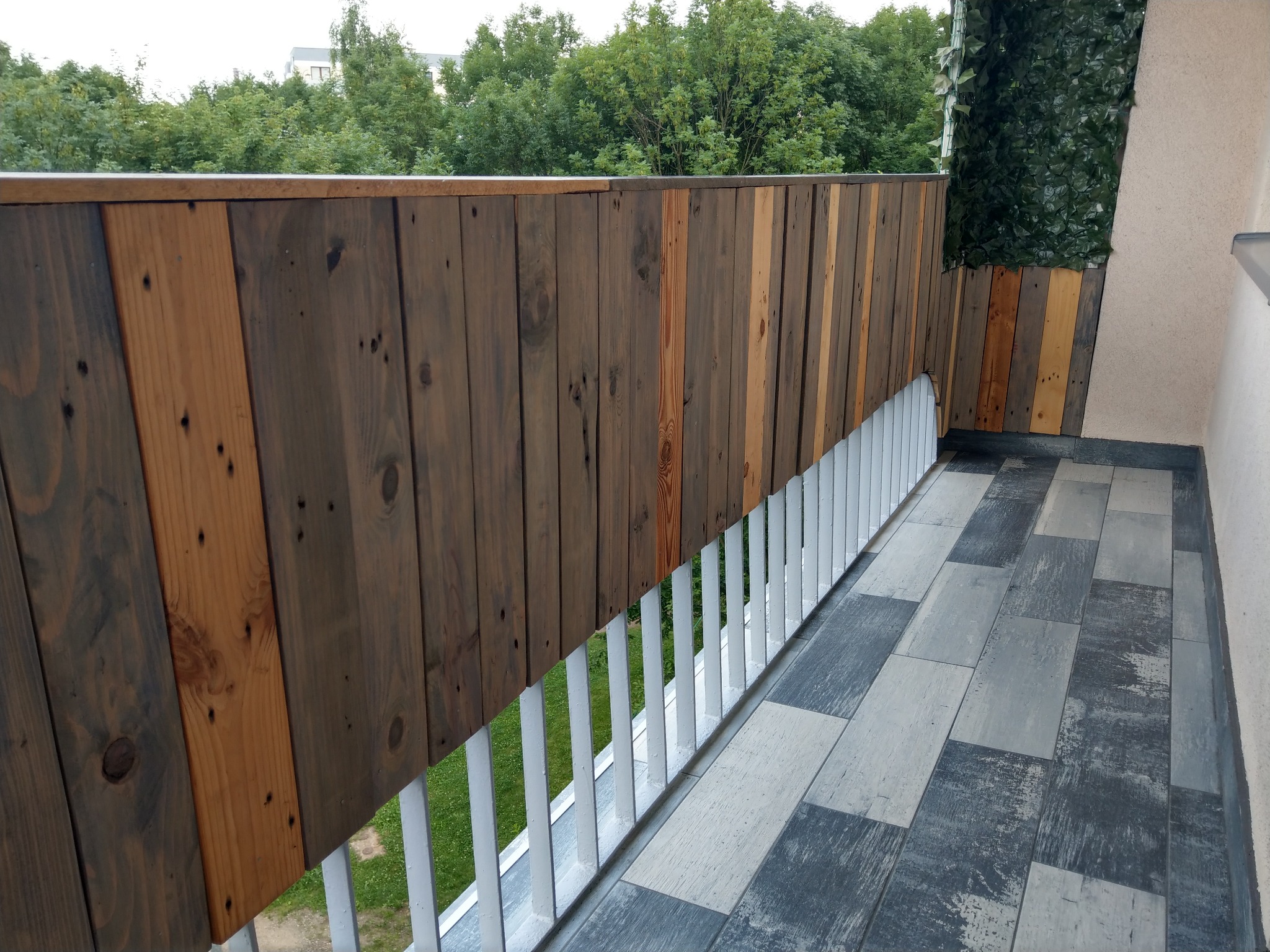 Balustrada w drewnie