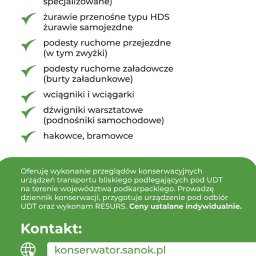 Serwis wózków widłowych Sanok 1