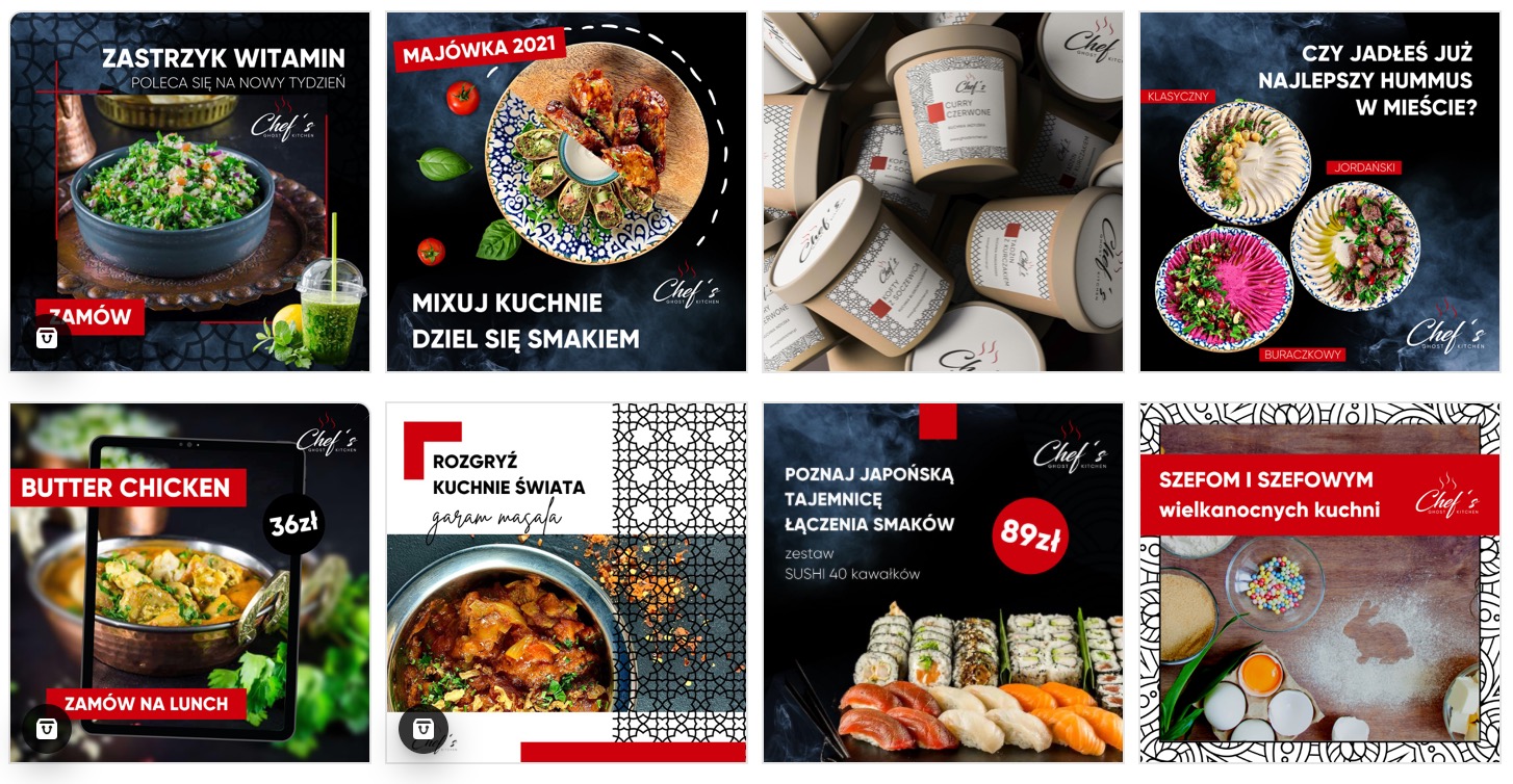 Współpraca z marką Chef's Ghost Kitchen