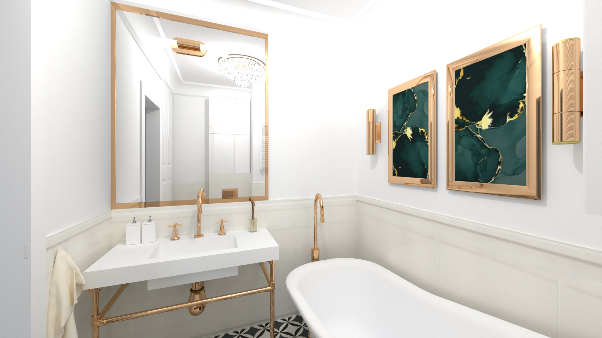 Łazienka w mieszkaniu