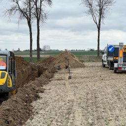 Wykop pod instalacje Papowo toruńskie 1