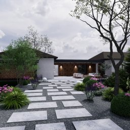 Projektowanie ogrodów Żórawina 1