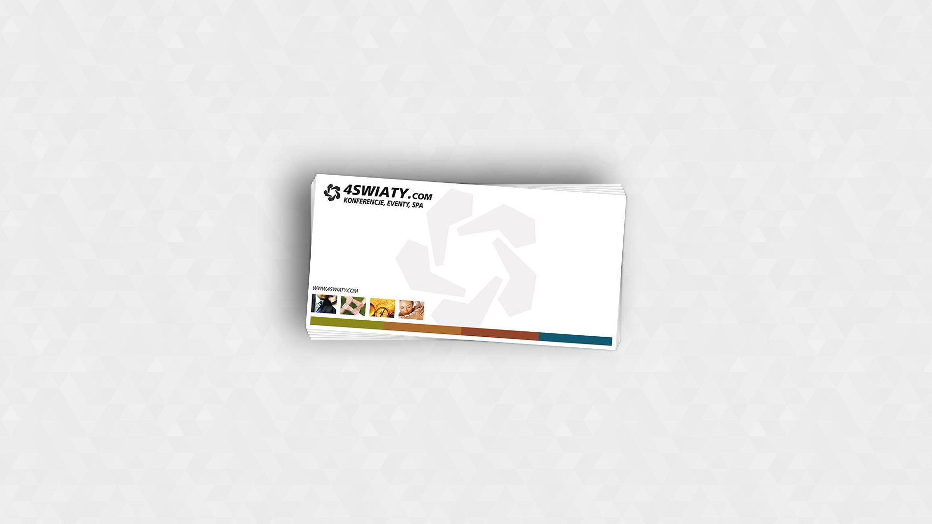 Przykładowa koperta firmowa naszego autorstwa - 1