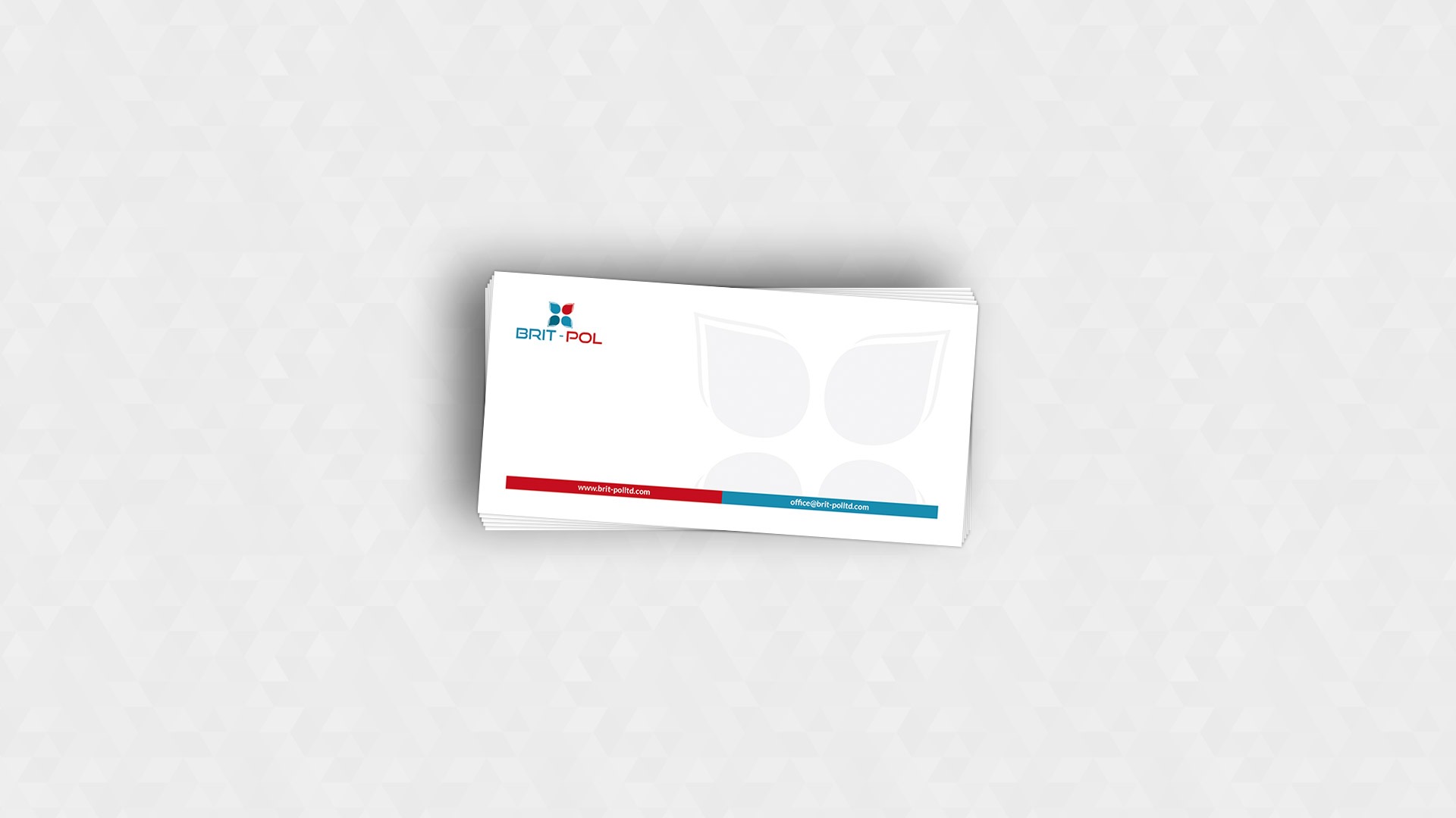 Przykładowa koperta firmowa naszego autorstwa - 2