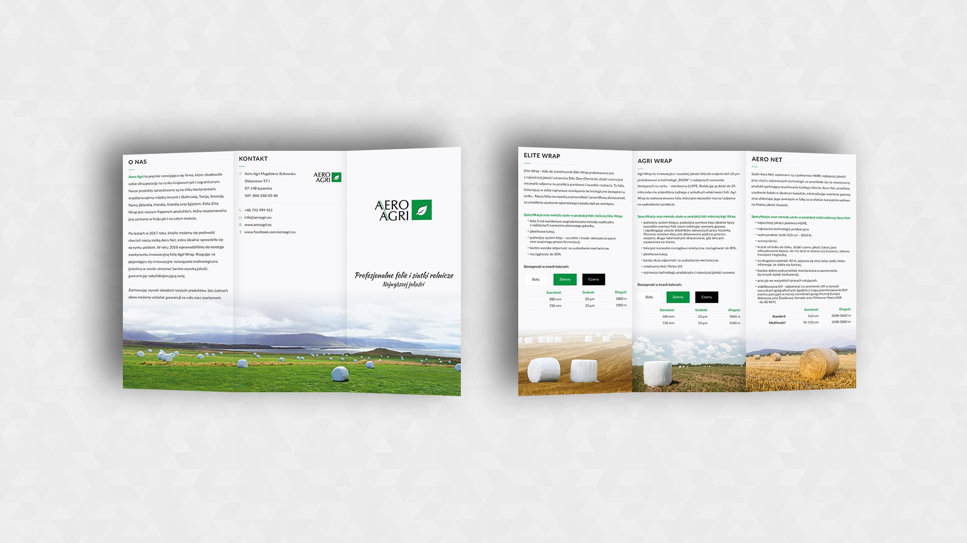 Przykładowa realizacja graficzna ulotek naszego autorstwa - 1