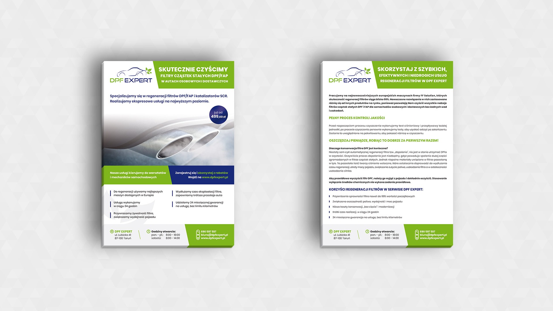 Przykładowa realizacja graficzna ulotek naszego autorstwa - 4