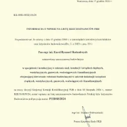 Rzeczoznawca budowlany