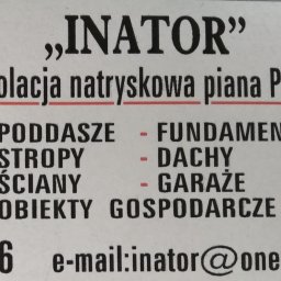 Inator - Profesjonalne Ocieplanie Pianką Lwówek Śląski