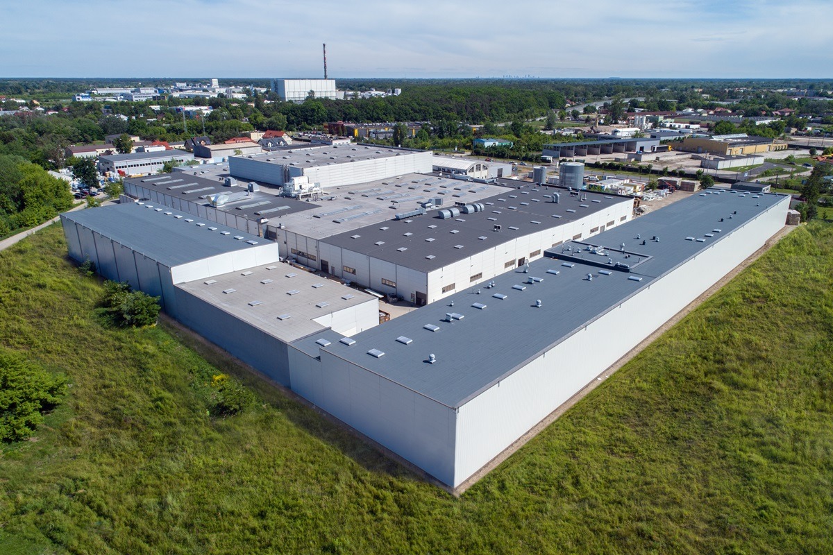Hala produkcyjno-magazynowa wraz z budynkami socjalno-biurowymi dla firmy EcoWipes - Nowy Dwór Mazowiecki