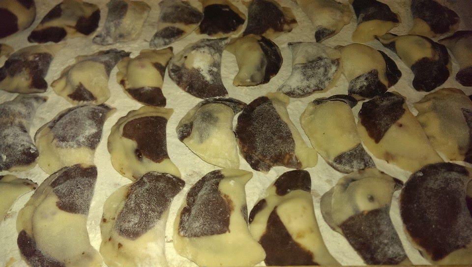 Pierogi ręcznie robione - łaciate