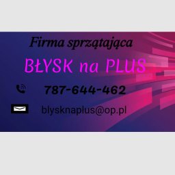 BŁYSK na PLUS - Sprzątaczka Siedlce