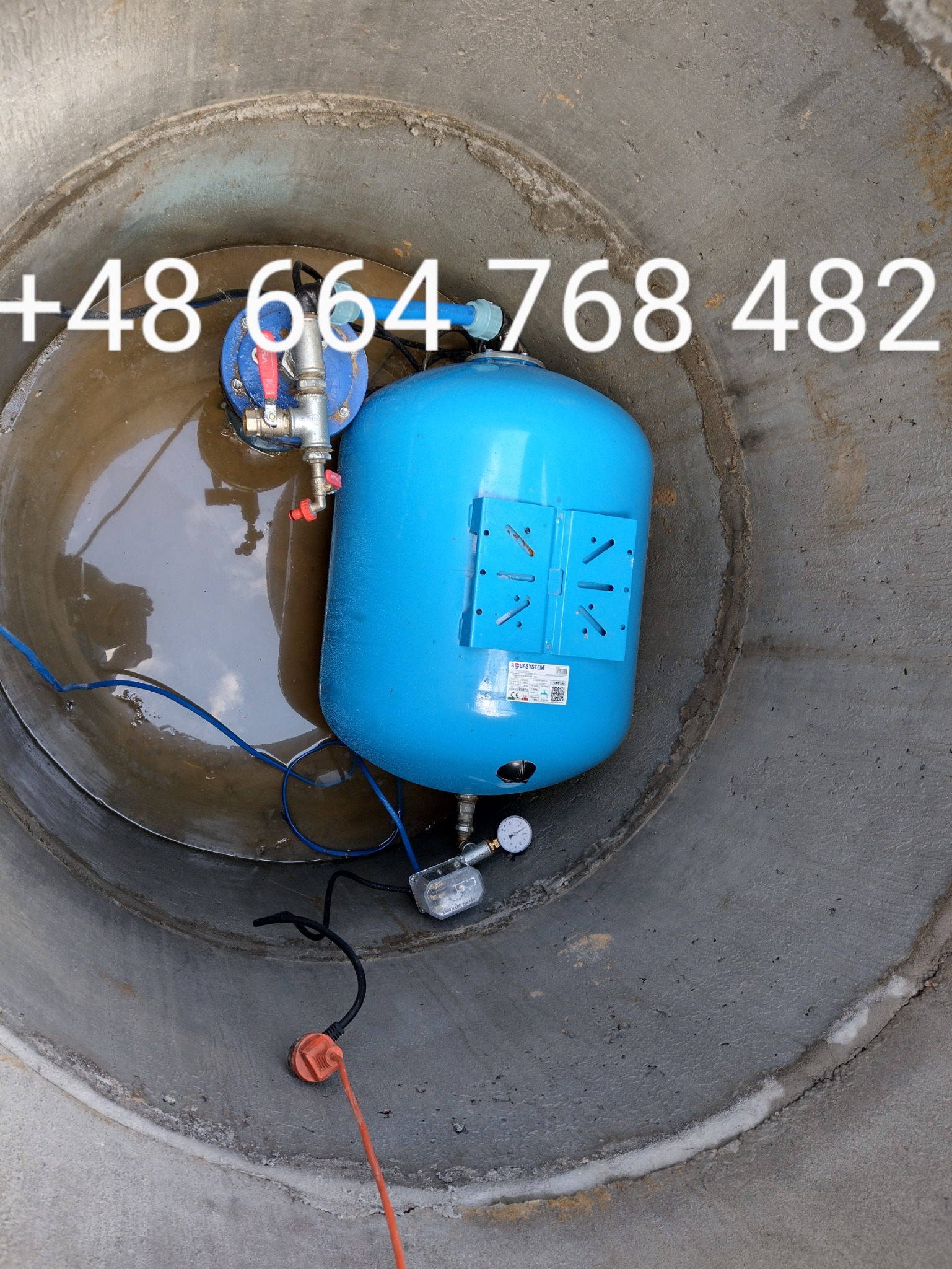 Pompa Spo plus zbiornik hydroforowy i sterownik Lca