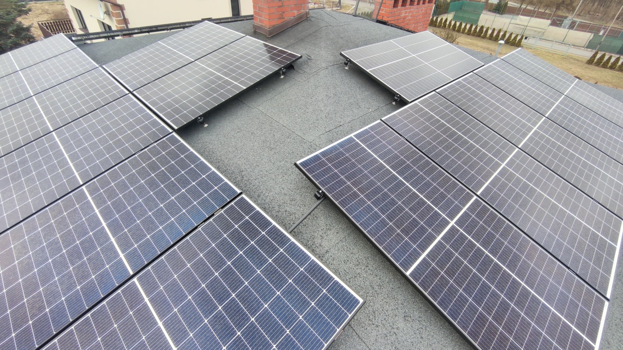 Miejscowość: Lędziny Moc instalacji: 8,64 kWp