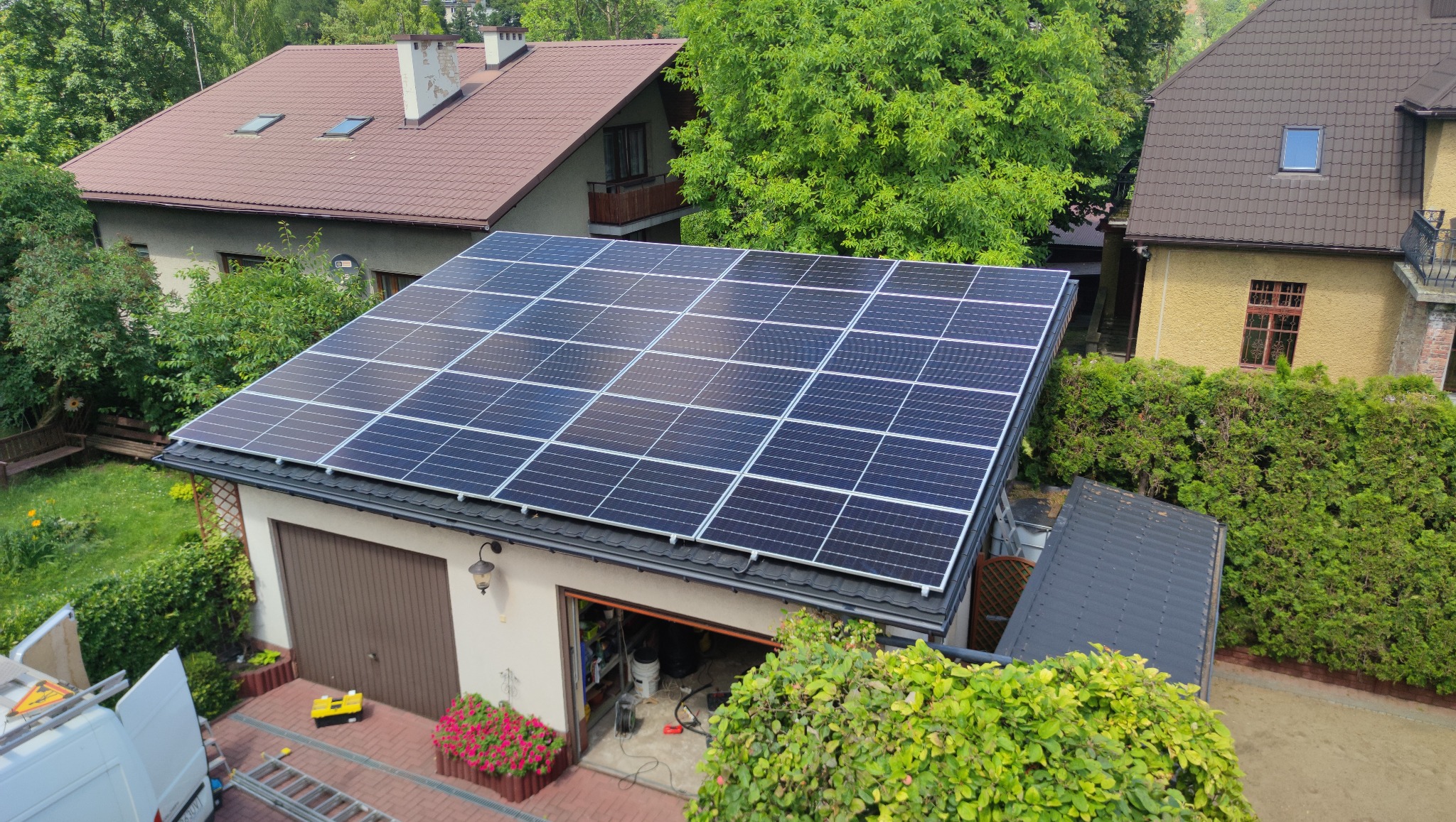 Miejscowość: Olkusz Moc instalacji: 11,28 kWp