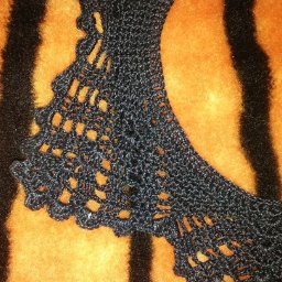 kołnierzyk z kordonka  