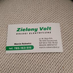 Zielony Volt Rulewicz Marcin - Montaż Systemów Alarmowych Szczecinek
