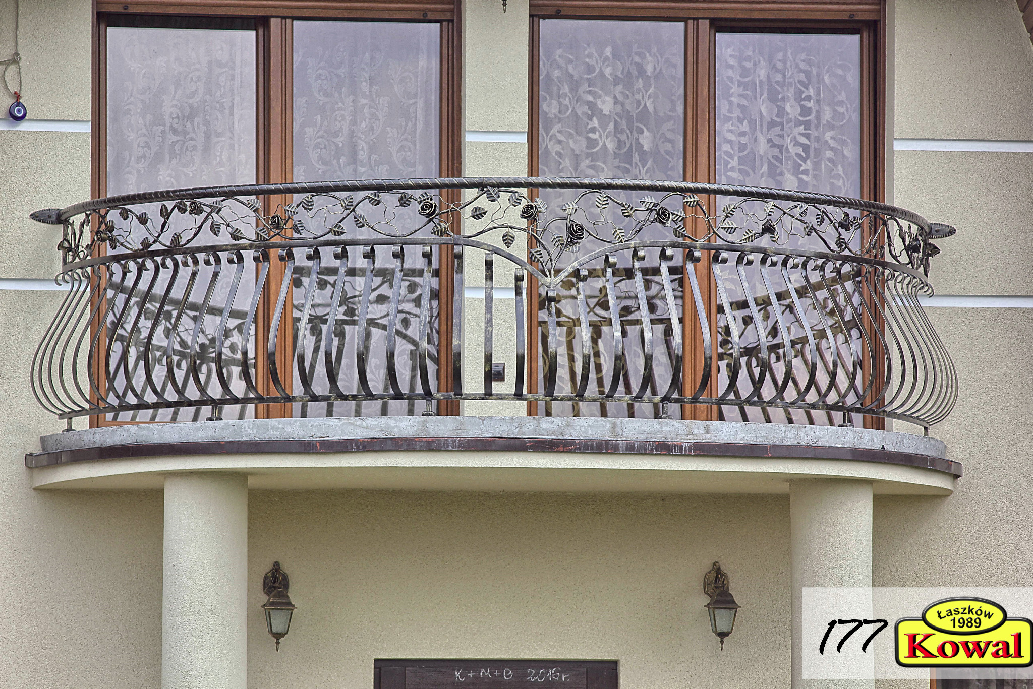 balustrada ozdobna balkonowa