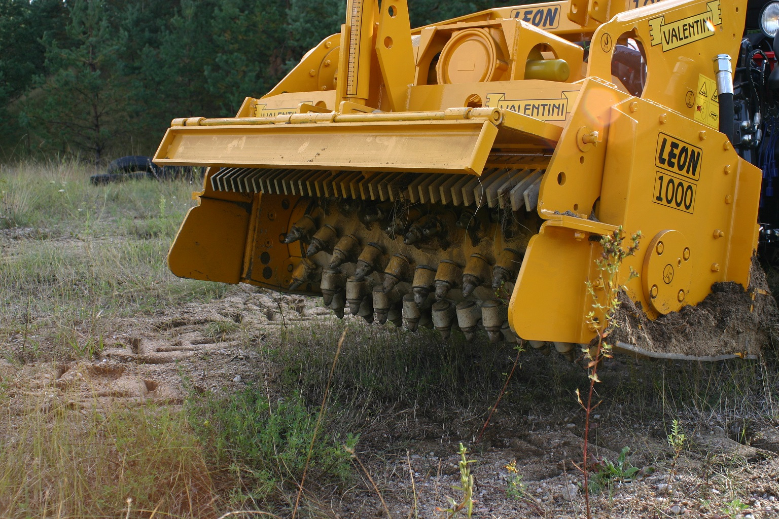 Nasza maszyna. Glebogryzarka separacyjna, frezarka gruntowa.