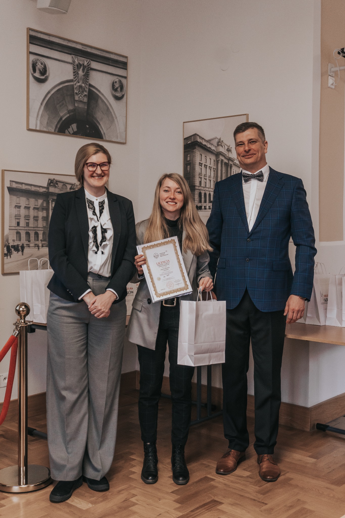 Odbiór licencji pośrednictwa z Krajową Izbą Gospodarki Nieruchomościami - Delegatura Kraków KIGN