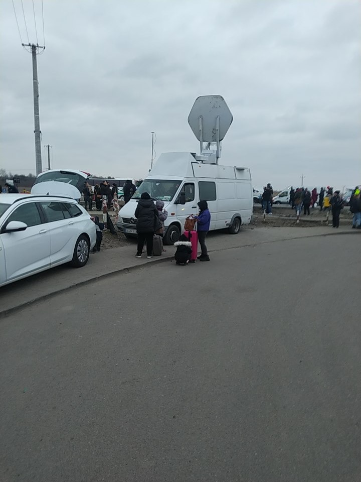 Medyka 2.03.2022r. ośmioro Ukraińców już w mazowieckim.