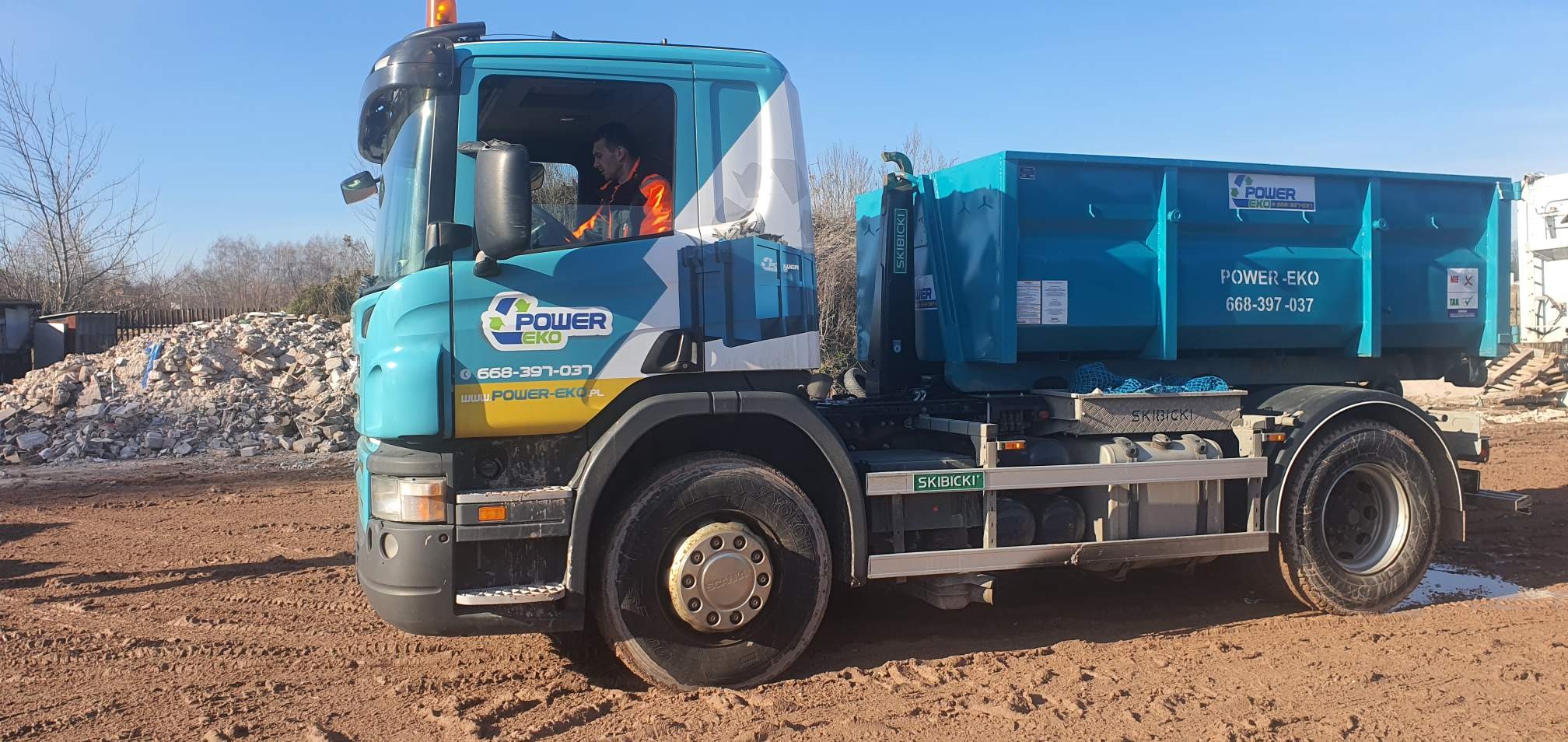 POWER-EKO wynajem kontenerów KP-7, KP-10, KP-14