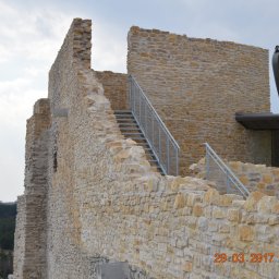Przebudowa średniowiecznego zamku w Rabsztynie