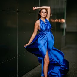 Art Foto Katarzyna Margol - women in blue sesja kobieca