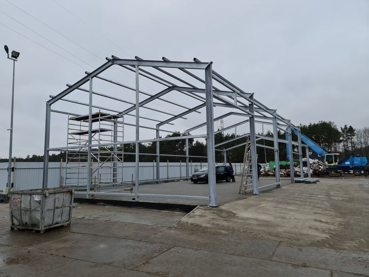 KOnastrukcja, budynek mieszkalny, domek letniskowy